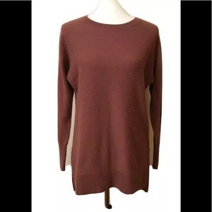 Wine Athleta Sz XXS Merino Wool Cashmere Sweater